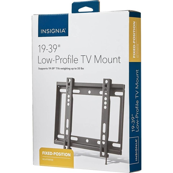 Insignia™ - Fixed TV Wall Mount for Most 19" - 39" TVs - Picture 2 of 4